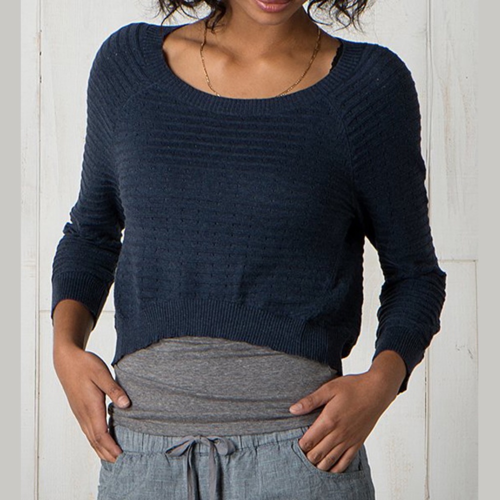 🌱Toad&Co Organic Cotton Knit Crop Top